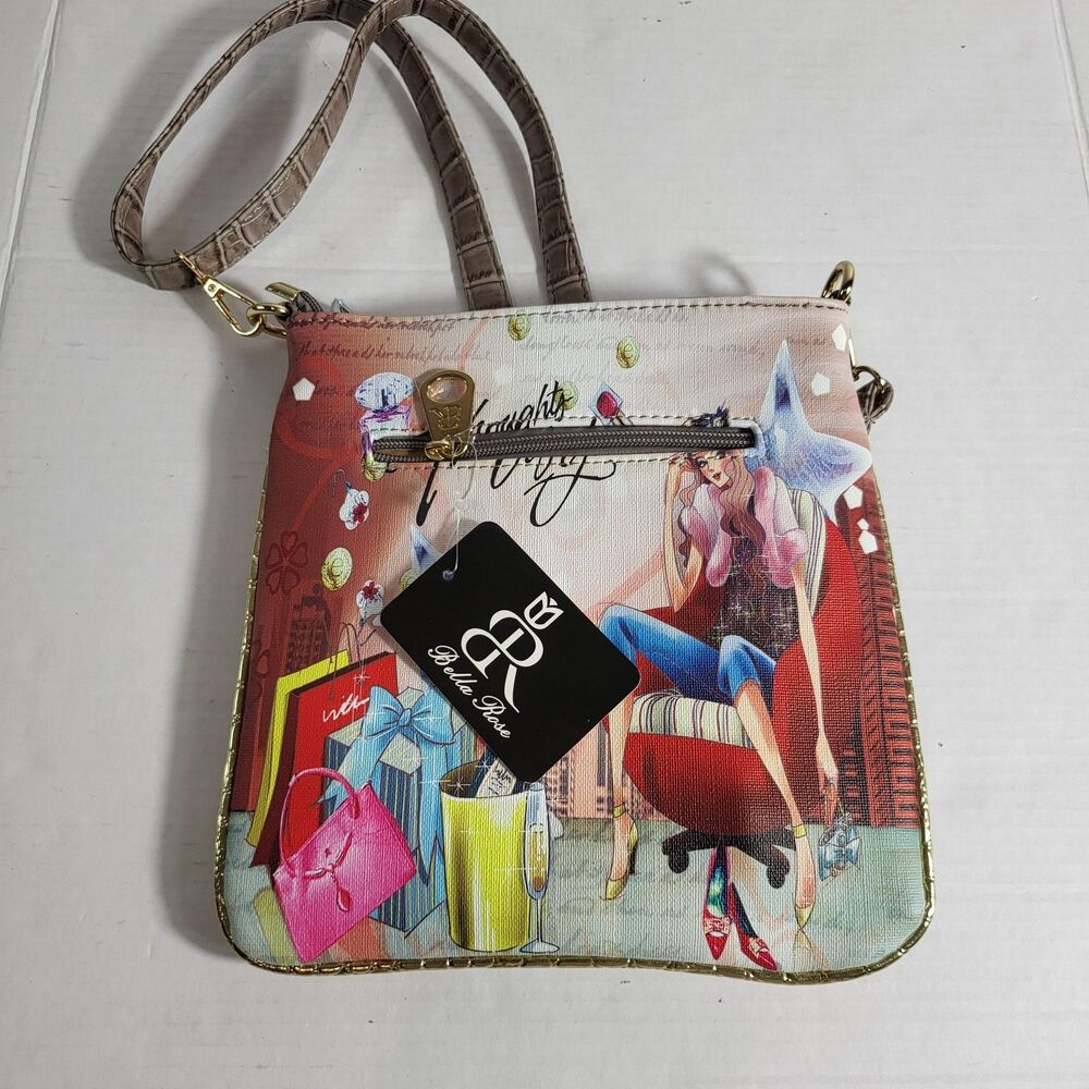 Bella Rose Crossbody Purse